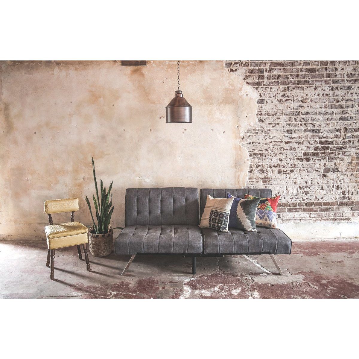 Vintage Kantha Quilt Pillow - 508