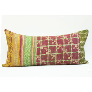 Vintage Kantha Quilt Pillow Case